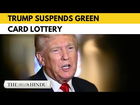 Trump halts green card lottery after Brown and MIT shootings