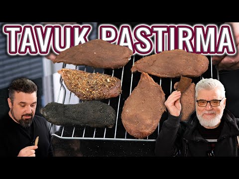 BİLDİĞİMİZ PASTIRMA LEZZETİNDE ( Tüm Detaylarıyla Tavuk Pastırma Tarifi ) Chicken Basturma Recipe