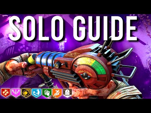 LIBERTY FALLS FULL SOLO EASTER EGG GUIDE: Black Ops 6 Zombies Easter Egg EASY Tutorial