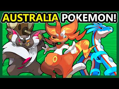 What if AUSTRALIA was a Pokemon Region?