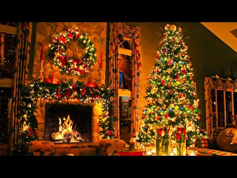 Top 50 Christmas Songs of All Time 🎅🏼 Best Christmas Music Playlist🎅🏼 Christmas Songs with Fireplace