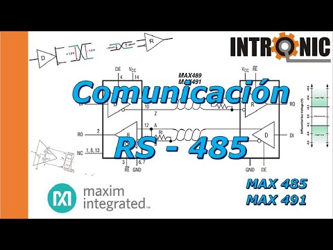 Comunicación a distancia con RS-485, cálculos y diseño más envío de datos SPI