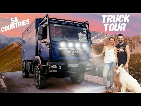 We Travelled The World In This 4x4 Overland Truck | Full Tour
