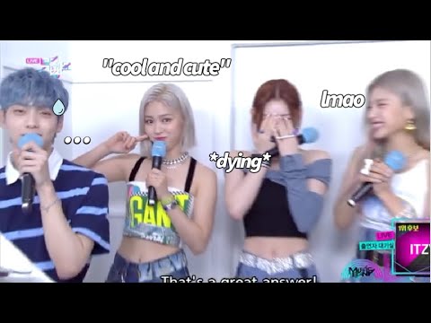 Itzy being socially awkward around other idols