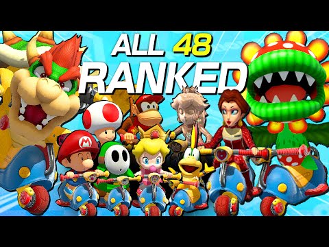 Ranking EVERY Character in Mario Kart 8 Deluxe