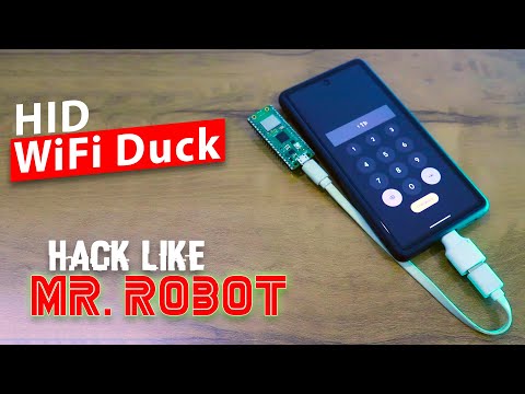 DIY WiFi rubber ducky like Mr. Robot [Hindi]