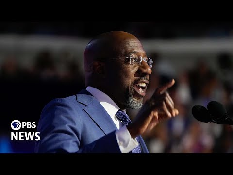 WATCH: Sen. Raphael Warnock speaks at 2024 Democratic National Convention | 2024 DNC Night 1