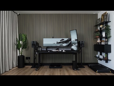 putting together my new productivity desk setup!  🖥️