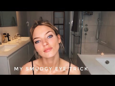 Beauty Tutorial/ Smudgy Eye Secret by Martha Hunt!