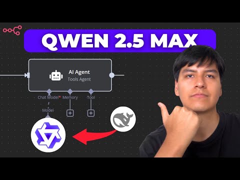 How to use QWEN 2.5 MAX in N8N for AI Agents (Better than Deepseek?)