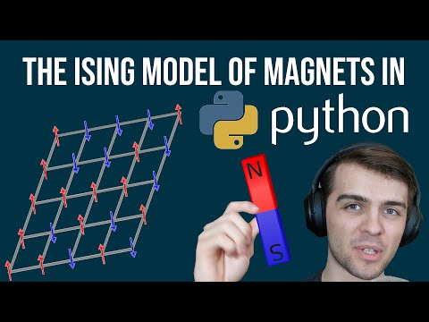 The Ising Model in Python: Statistical Mechanics and Permanent Magnets