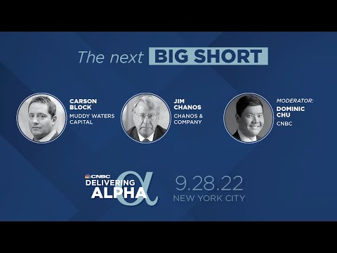 Carson Block and Jim Chanos at CNBC's Delivering Alpha