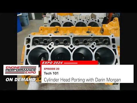 Super Stock Hemi Cylinder Head Porting with Darin Morgan (Expo 2024 - Episode 20)