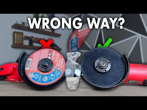 Have I been doing it wrong  all these years? which way does a cutting blade face