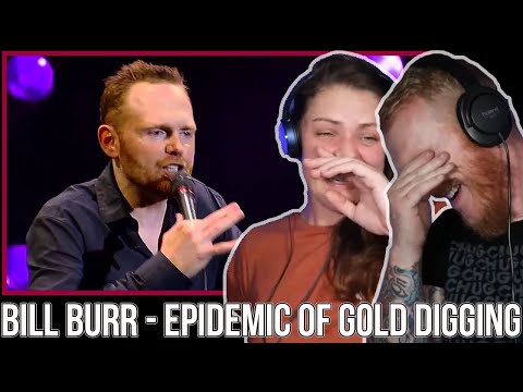 COUPLE React to BILL BURR - Epidemic of Gold Digging | OFFICE BLOKE DAVE