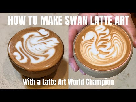 HOW TO POUR A SWAN w/ Latte Art World Champion