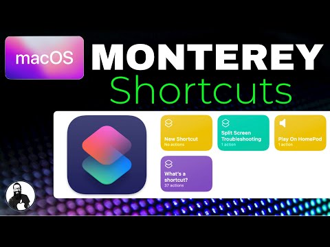Siri Shortcuts on macOS Monterey!