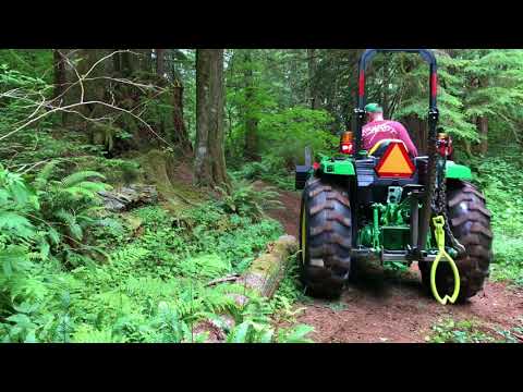 Cheap log skidding tongs test