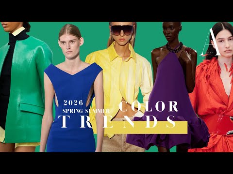 Soft! Fresh! Alive! Spring 2026 Color Trends in Fashion