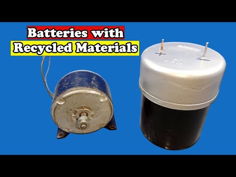 A New Way to Make 12V Batteries with Recycled Materials How To Generate Free Electricity