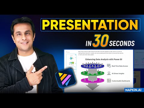 🚀 Make Presentations in Seconds with Napkin AI (No Design Needed)