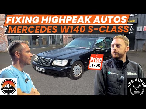 I Fixed Every Problem on ⁨@HighPeakAutos⁩  £1,700  CHEAP Mercedes W140 S-Class!