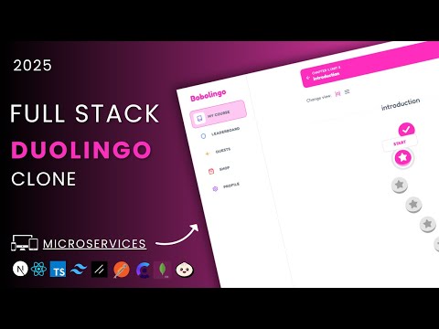 Build a Duolingo Clone from Scratch (2025)