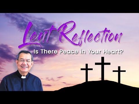 ARE YOU AT PEACE? with Fr Jerry Orbos, SVD