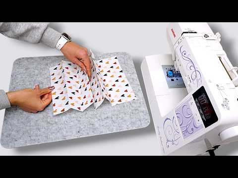 INCREDIBLY SIMPLE AND ORIGINAL. A quick and easy way to sew a small wallet.