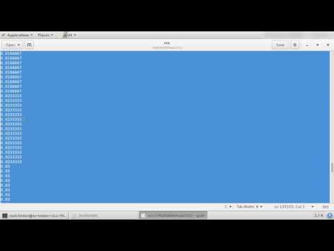 Using non-uniform inlet profiles in openFOAM
