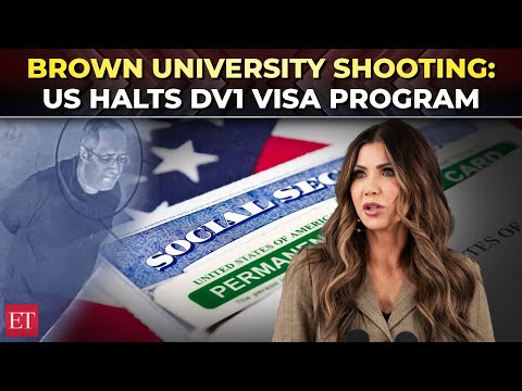 US halts DV1 visa, releases Brown shooting suspect photo: ‘He never should have been let in’