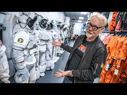 Adam Savage Visits Where Hollywood Gets Its Spacesuits!