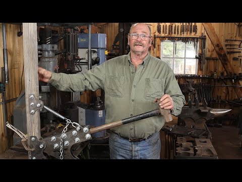 The Roy Hammer - Air Assist Treadle Hammer kit