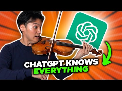 Can ChatGPT Actually Teach me Violin? 🎻