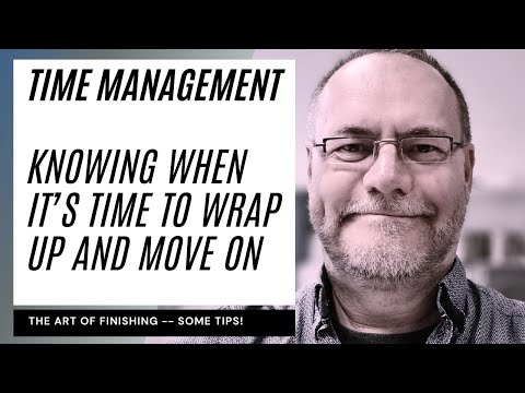 When to wrap up a project or task in academia and move on #timemanagement #academia #phd