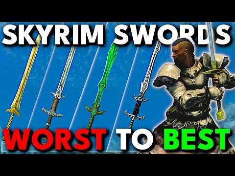 Every Skyrim Greatsword RANKED Worst to Best
