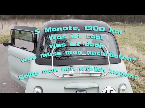 Fiat Topolino nach 1300 km - Review - Top und Flop - Ist das schon ein Auto? 😯