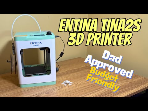 Entina Tina2S - Budget Friendly 3D Printer - A.I. READY