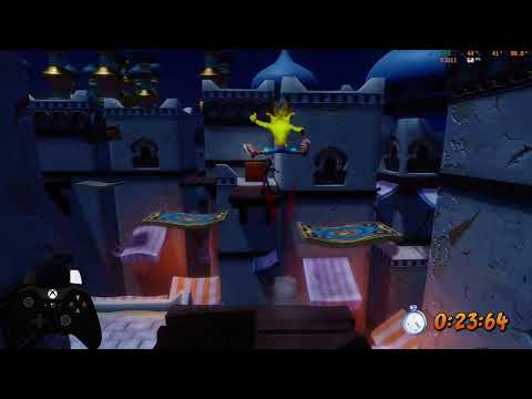 Crash 3 N. Sane Trilogy - Flaming Passion (0:33.61) [WR]