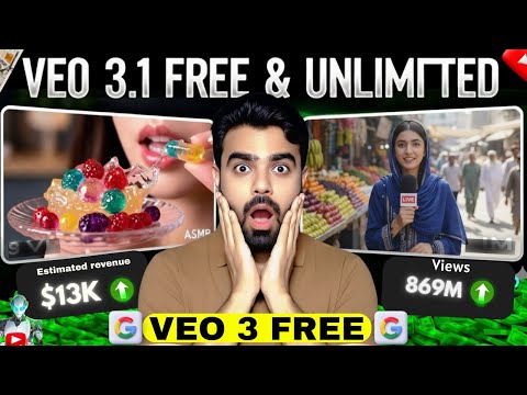 How to Use Google Veo 3 Free Unlimited | Google Veo 3 Ultra Free | Top10 High RPM Niches