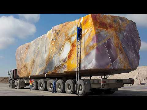 Como o MÁRMORE é feito - Processo Industrial