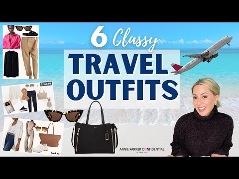 6 Chic Travel Outfits: Classy, Cute & Comfy ✈️ *✨SHOP MY TRAVEL LOOKS & LINKS BELOW✨*