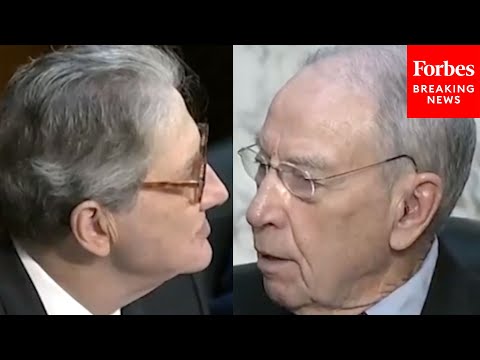'What Do You Want?': Laughter Breaks Out From Chuck Grassley And John Kennedy's Banter