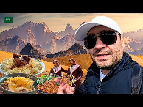 E FRIGUT la SAUDITI IN MUNTI DAR SE MANANCA BINE: SHAKSHOUKA, MANDI si MASOOB! LA 2200m INALTIME