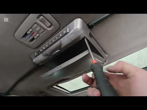 How to remove mini tv from ceiling toyota estima,