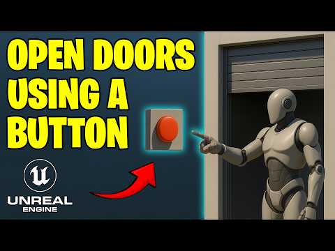 How To Open a Door Using a Button - Unreal Engine 5 Tutorial