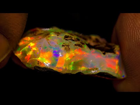 Uncut Crystal Gem Opal — or so I thought!