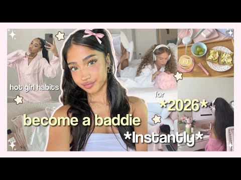 HOT GIRL HABITS for 2026 🪷 𐙚˙✧ to become the ⭐️hottest⭐️baddie instantly!