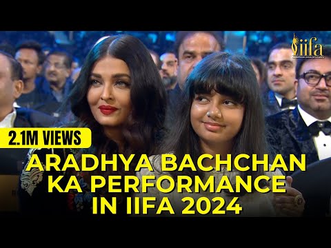IIFA 2024 mein Aradhya Bachchan ka performance | IIFA AWARDS