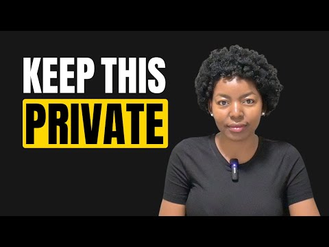 7 Things Successful People Keep Private